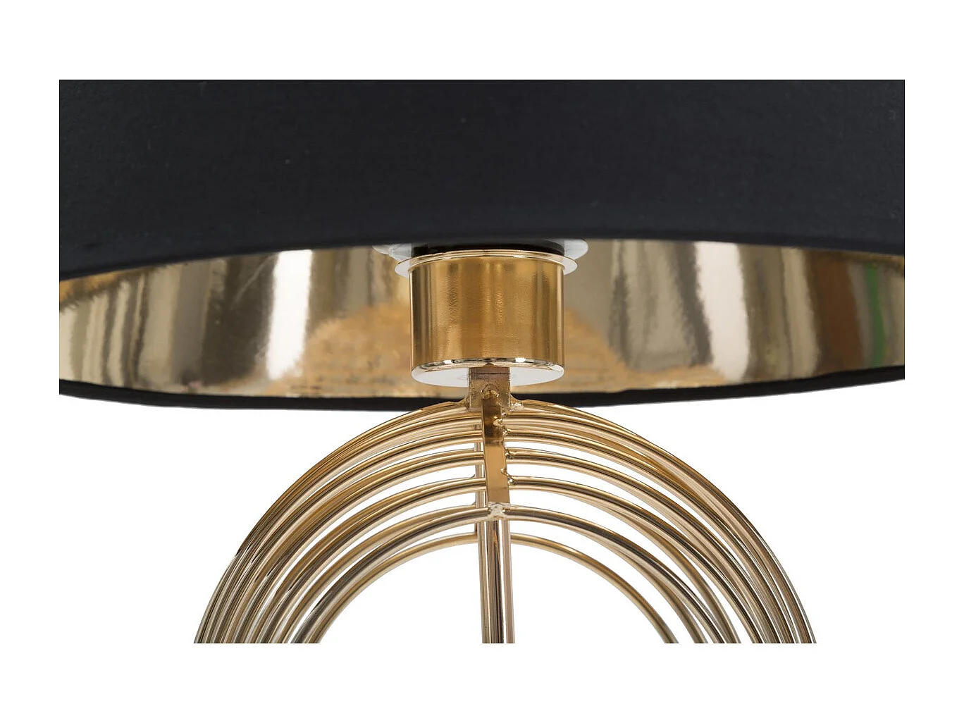 Lampa Stołowa MF123, Czarny, 32,5x32,5x53,5 cm, Seven Design