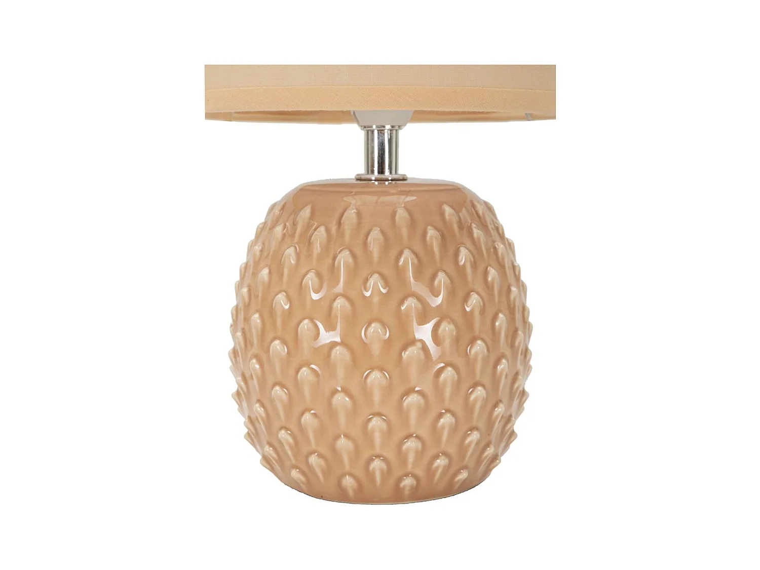 Lampa Stołowa MF98, Pomarańczowy, 14x14x27 cm, Epikasa