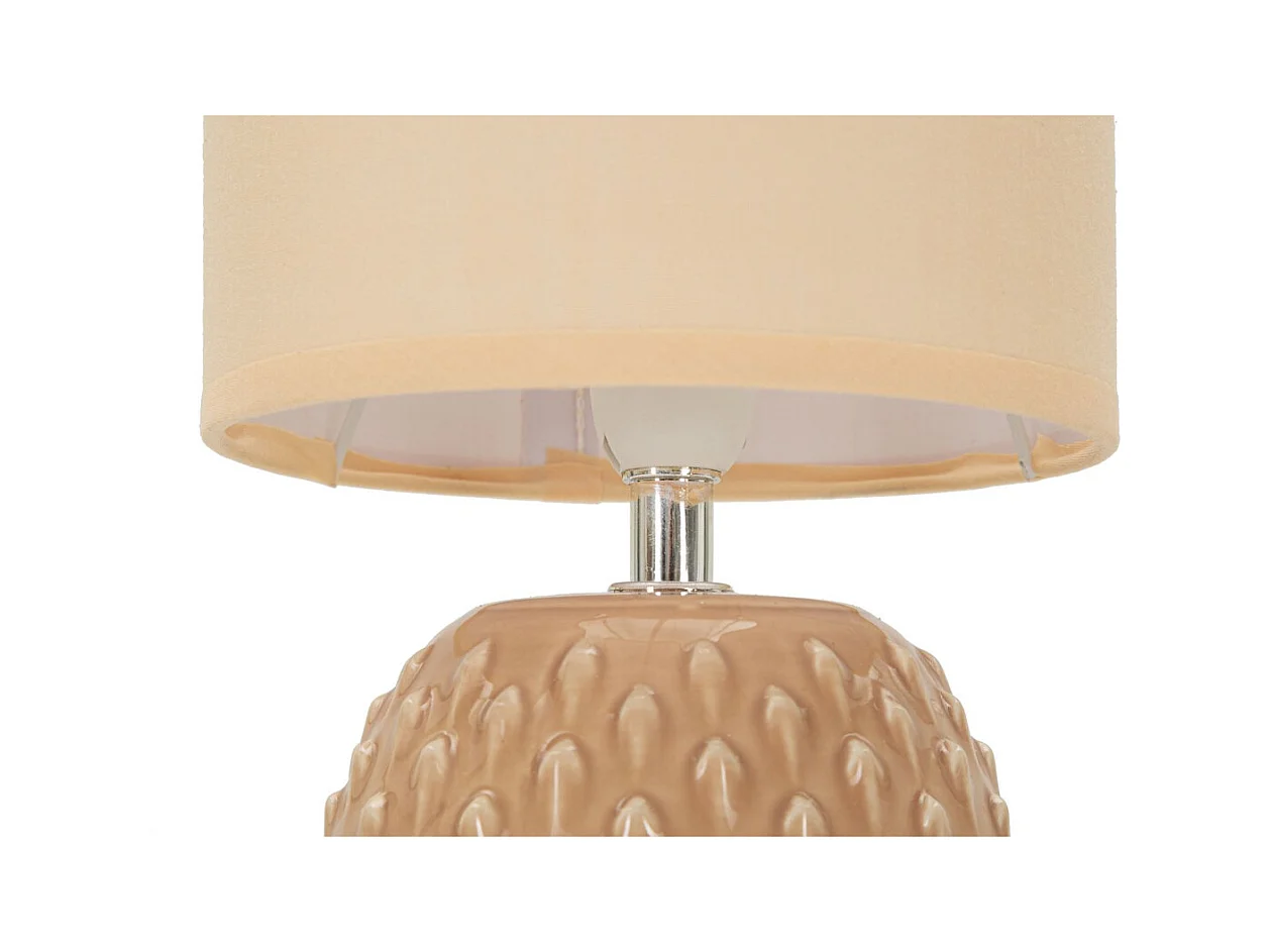 Lampa Stołowa MF98, Pomarańczowy, 14x14x27 cm, Epikasa