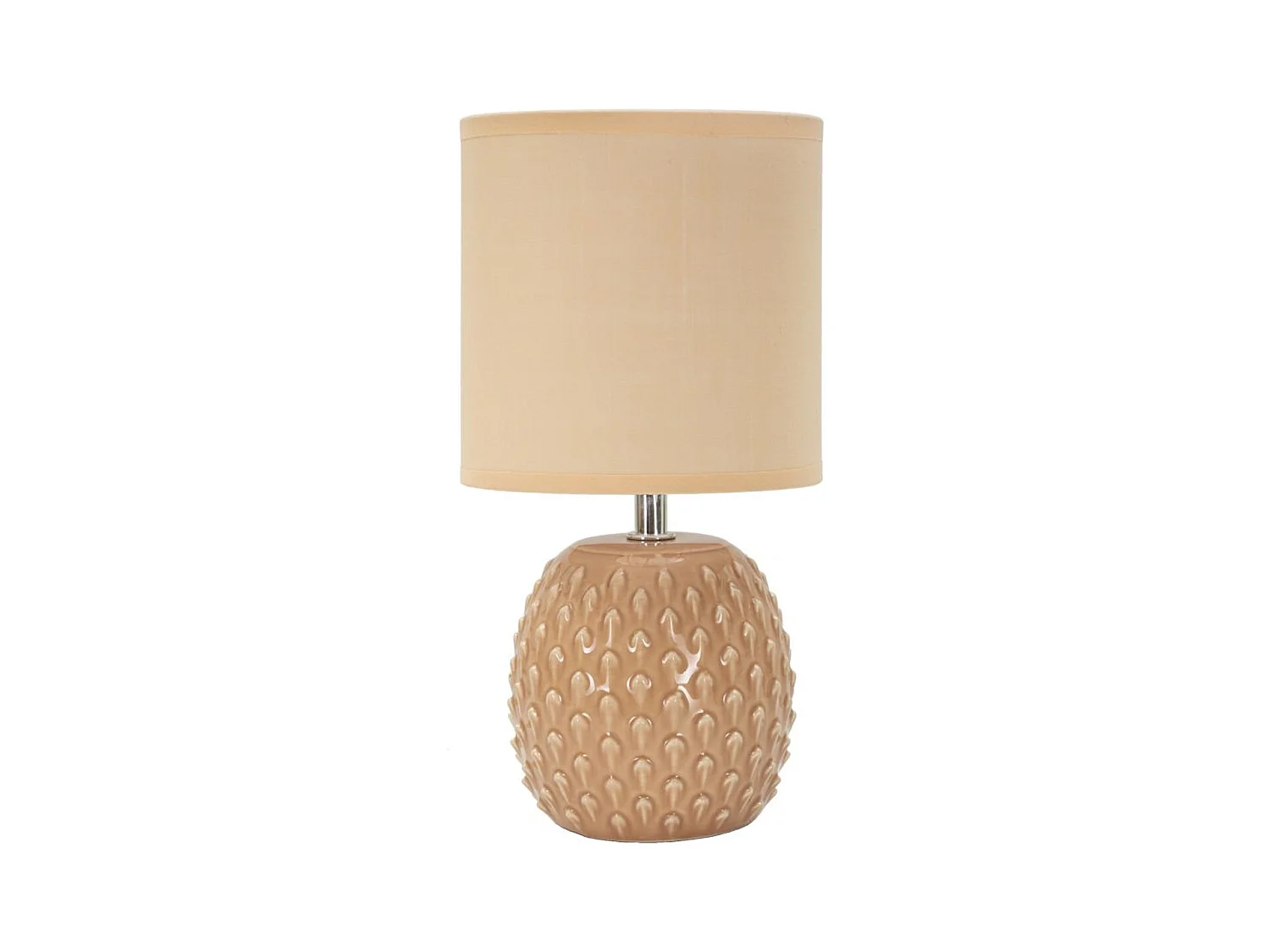 Lampe à Poser MF98, Orange, 14x14x27 cm, Epikasa