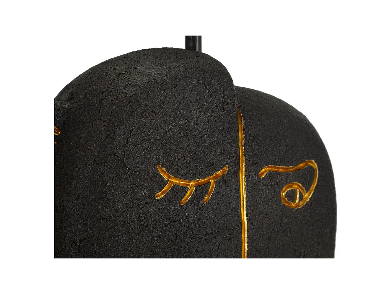 Candeeiro de Mesa MF163, Castanho, 27,5x27,5x39,5 cm, Epikasa