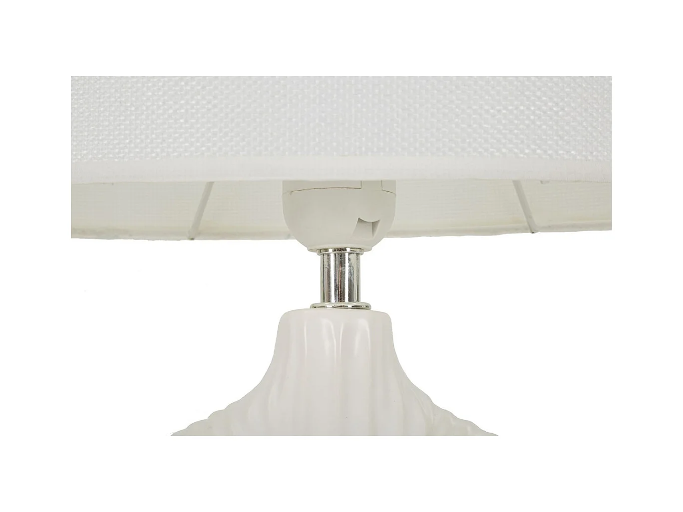 Candeeiro de Mesa MF93, Branco, 28,5x15x43 cm, Epikasa