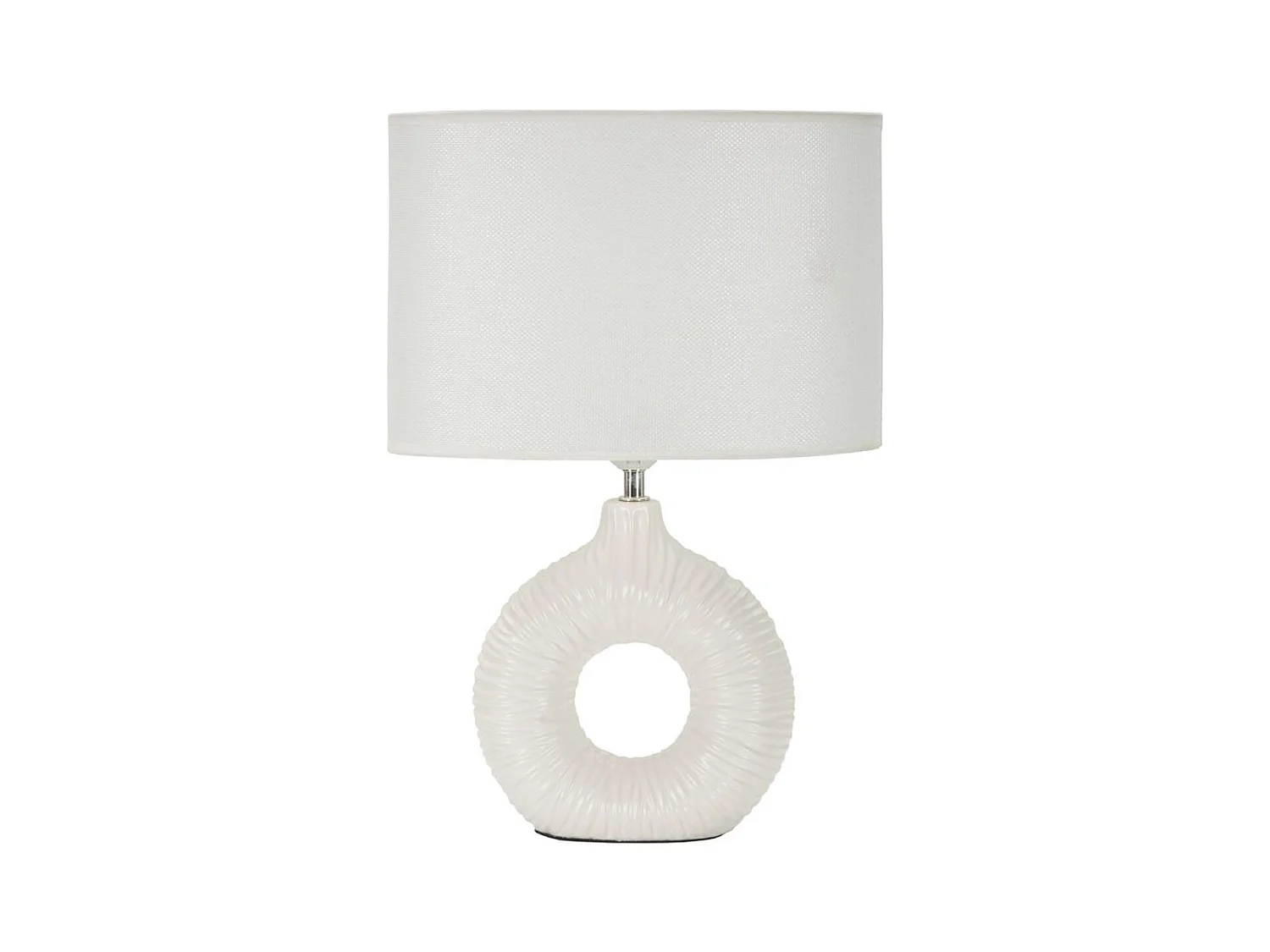 Lampe à Poser MF93, Blanc, 28,5x15x43 cm, Epikasa
