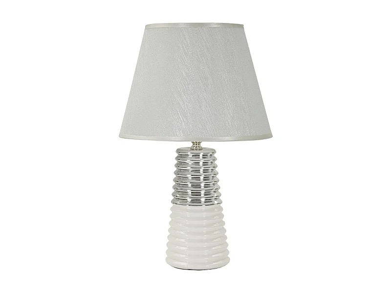 Lampa Stołowa MF117, Biały, 25x25x41 cm, Seven Design