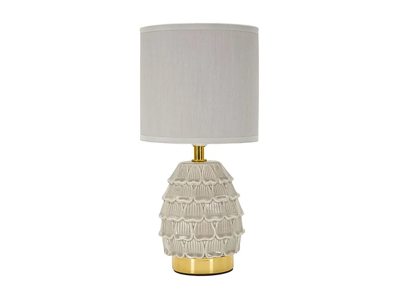 Lampa Stołowa MF97, Beżowy, 15x15x30,5 cm, Seven Design