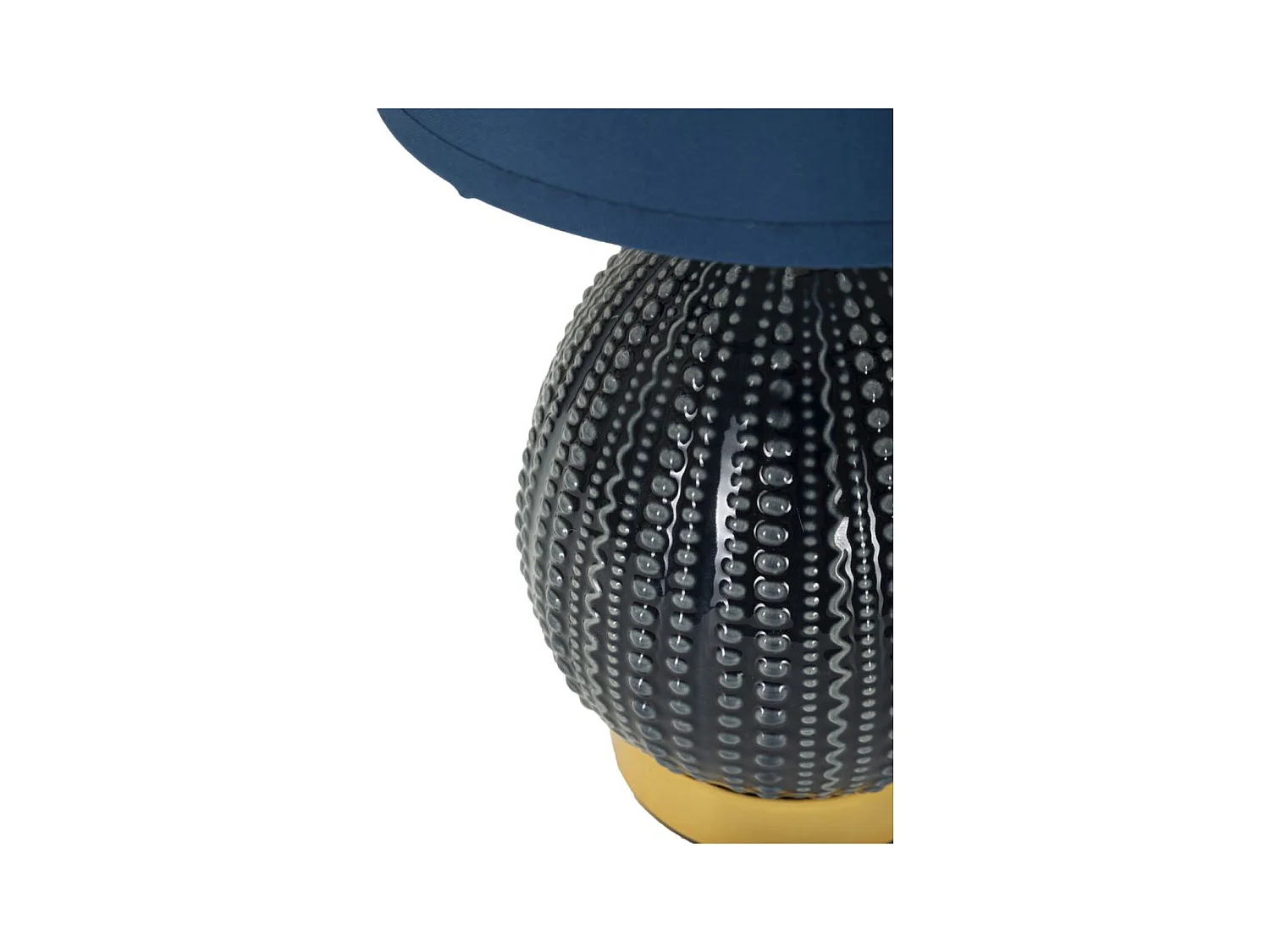 Lampe à Poser MF100, Bleu, 15x15x30,5 cm, Epikasa