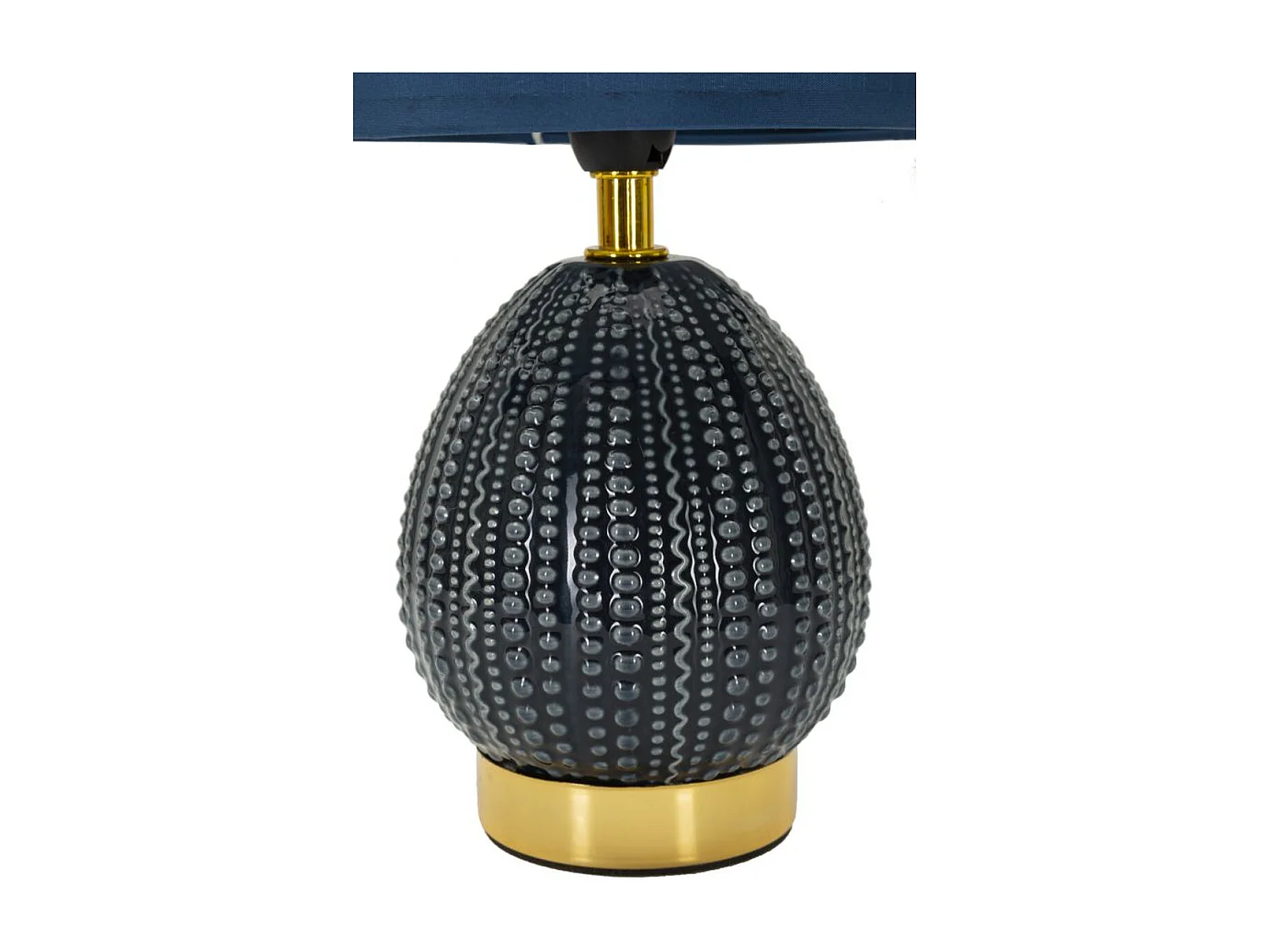 Lampa Stołowa MF100, Niebieski, 15x15x30,5 cm, Seven Design