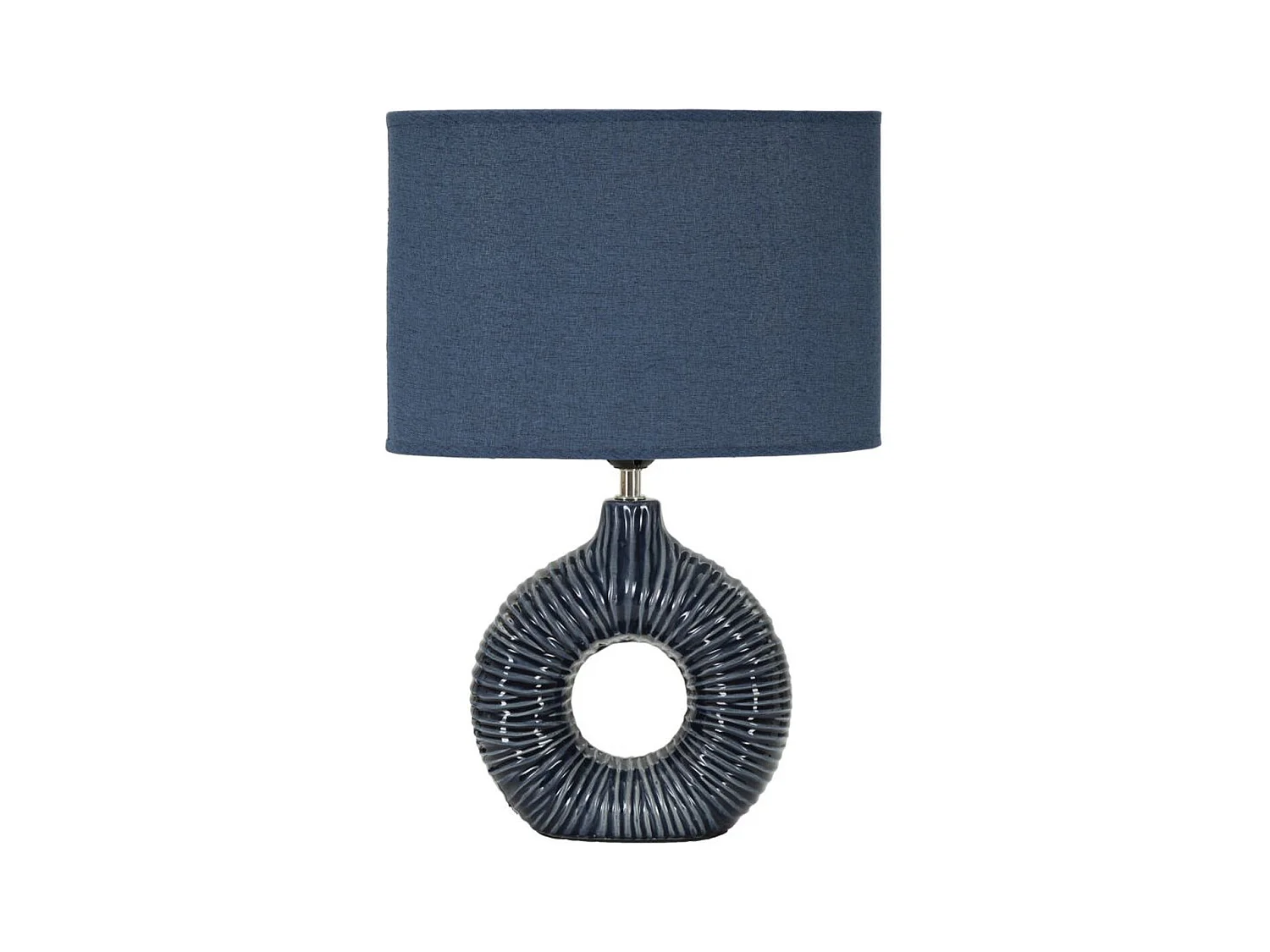 Lampa Stołowa MF92, Niebieski, 28,5x15x43 cm, Epikasa