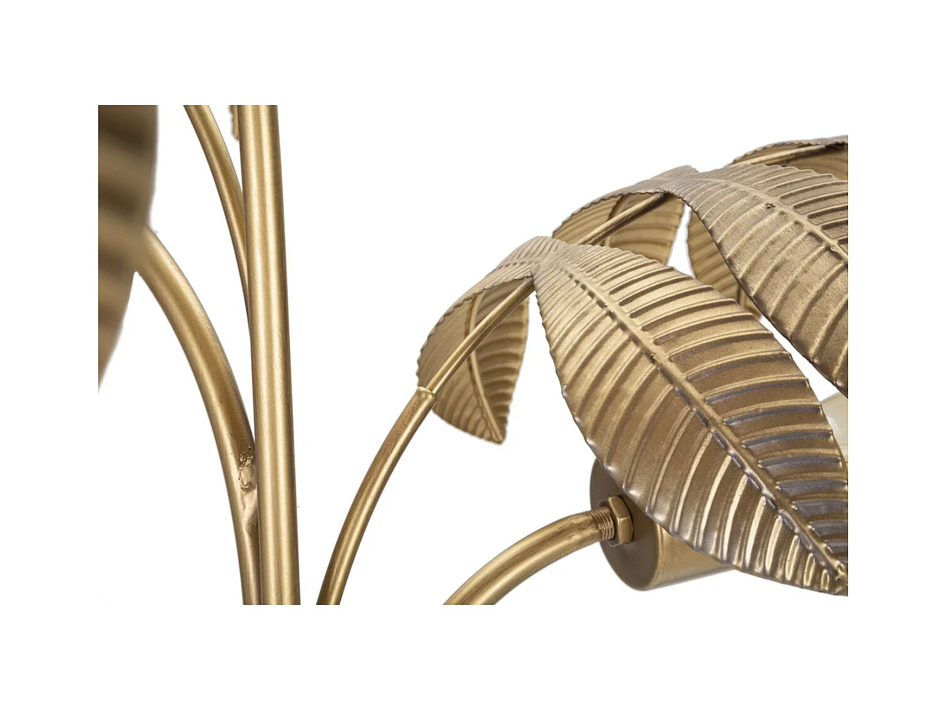 Tafellamp Palm, Goud, 57x57x81 cm, Epikasa