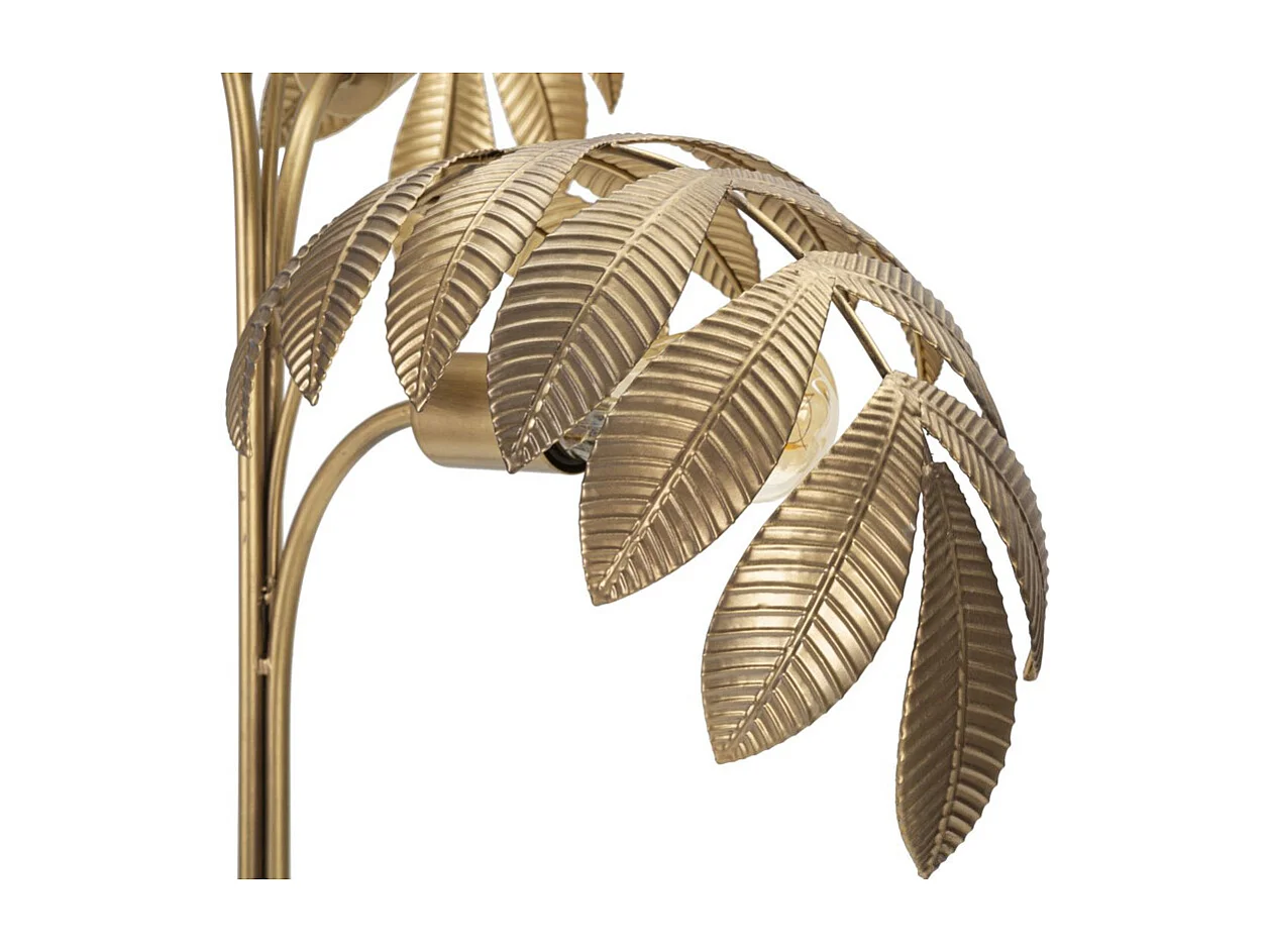 Lampa Stołowa Palma, Złoto, 57x57x81 cm, Seven Design