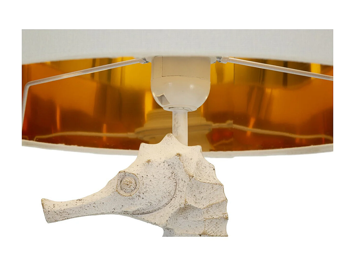 Tafellamp Zeepaard 1, Veelkleurig, 30,5x30,5x66,5 cm, Seven Design