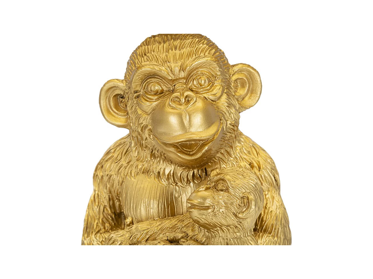 Tafellamp Aap 7, Zwart, 30x30x49 cm, Epikasa