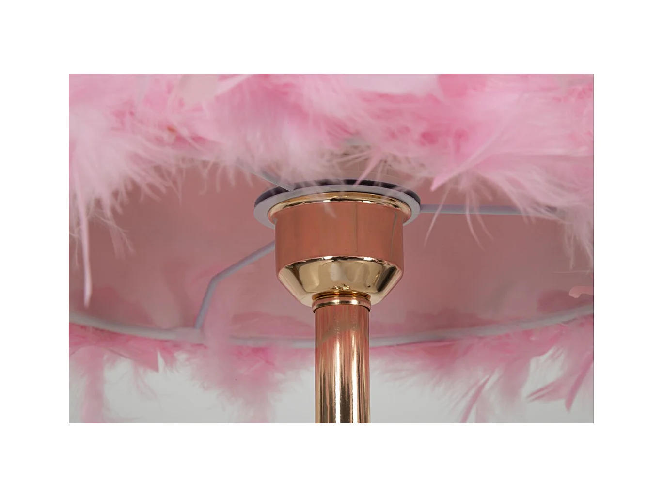 Tafellamp Veren 6, Roze, 25x25x54 cm, Epikasa