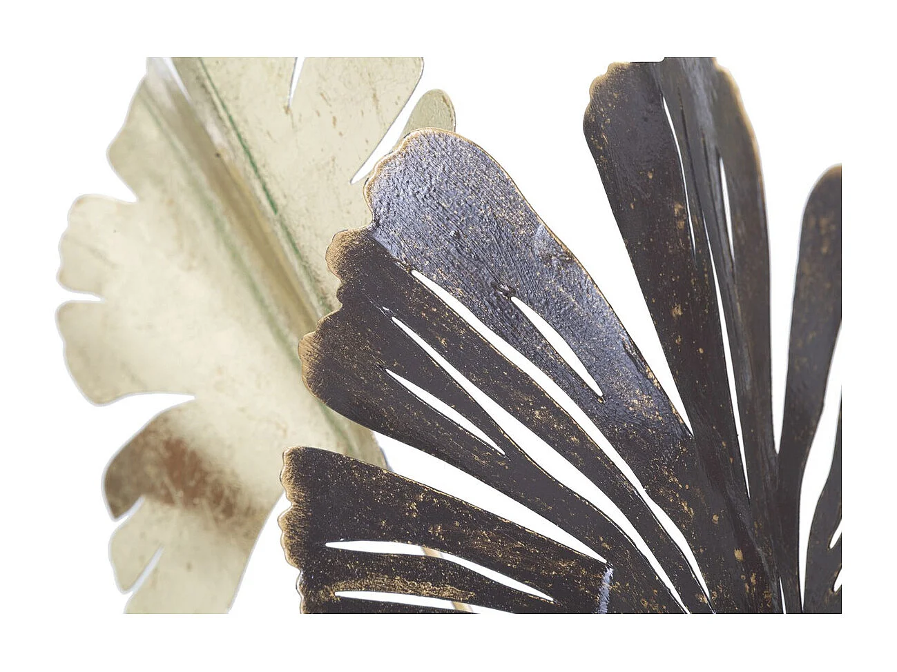 Décoration 3D en Métal Feuille 25, Multicouleur, 69,5x5,5x92 cm, Seven Design