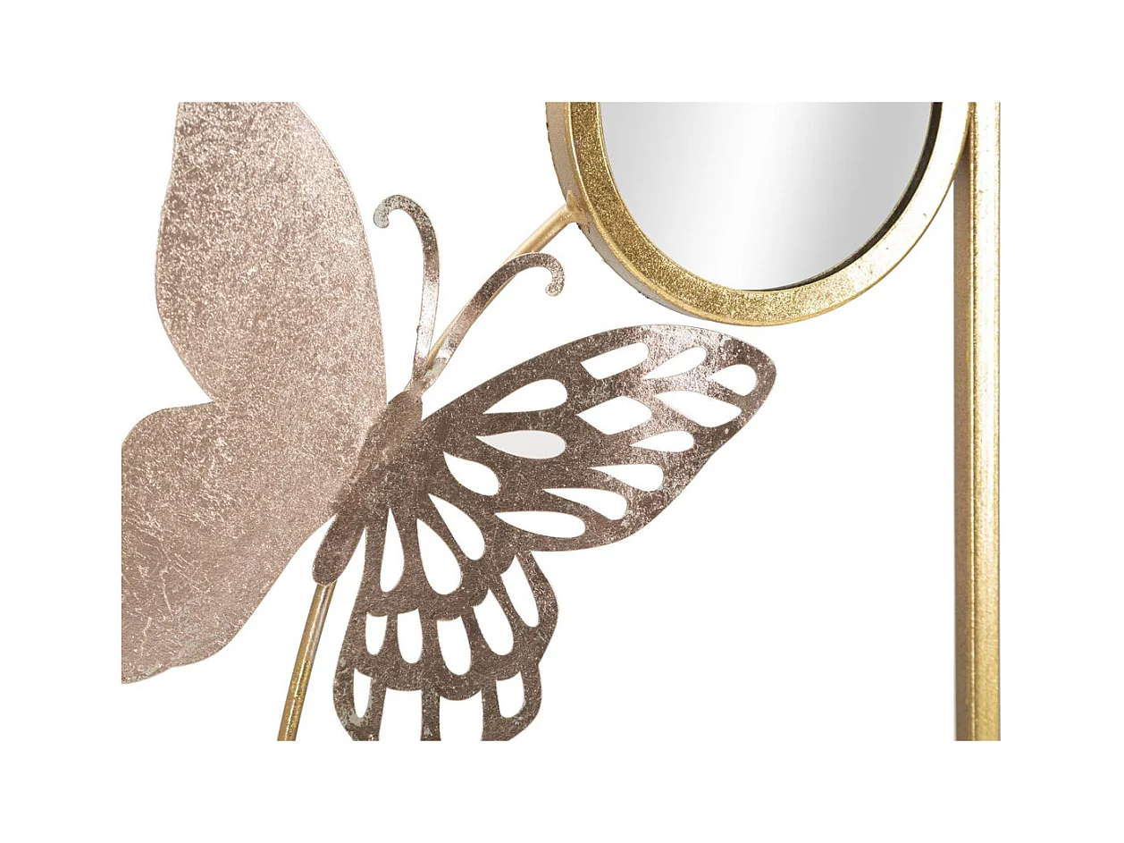 3D Metalen Decoratie Vlinder 6, Veelkleurig, 31x2x90 cm, Epikasa