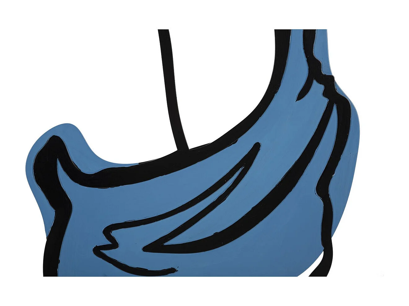 Decoração de Metal 3D Afro, Multicolorido, 60x1,3x80 cm, Seven Design