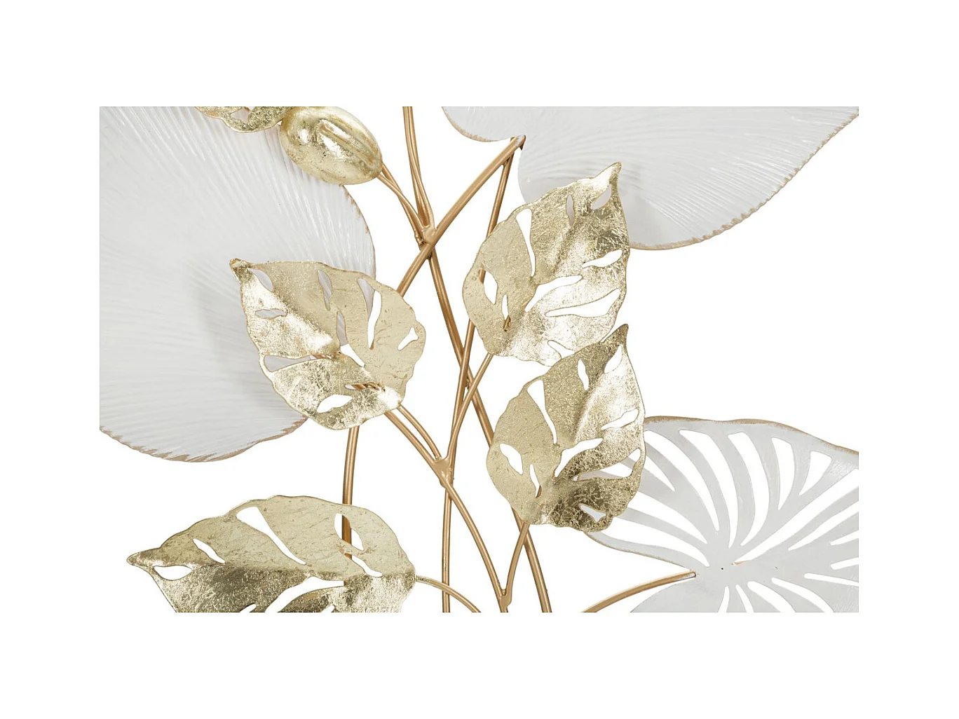 Décoration 3D en Métal Fleurs 32, Multicouleur, 52,7x5,7x90,8 cm, Seven Design