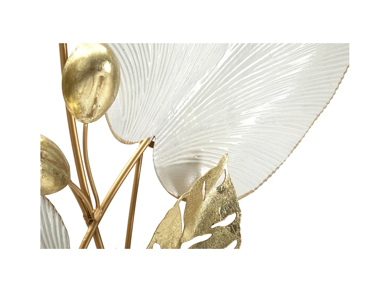 Décoration 3D en Métal Fleurs 32, Multicouleur, 52,7x5,7x90,8 cm, Seven Design