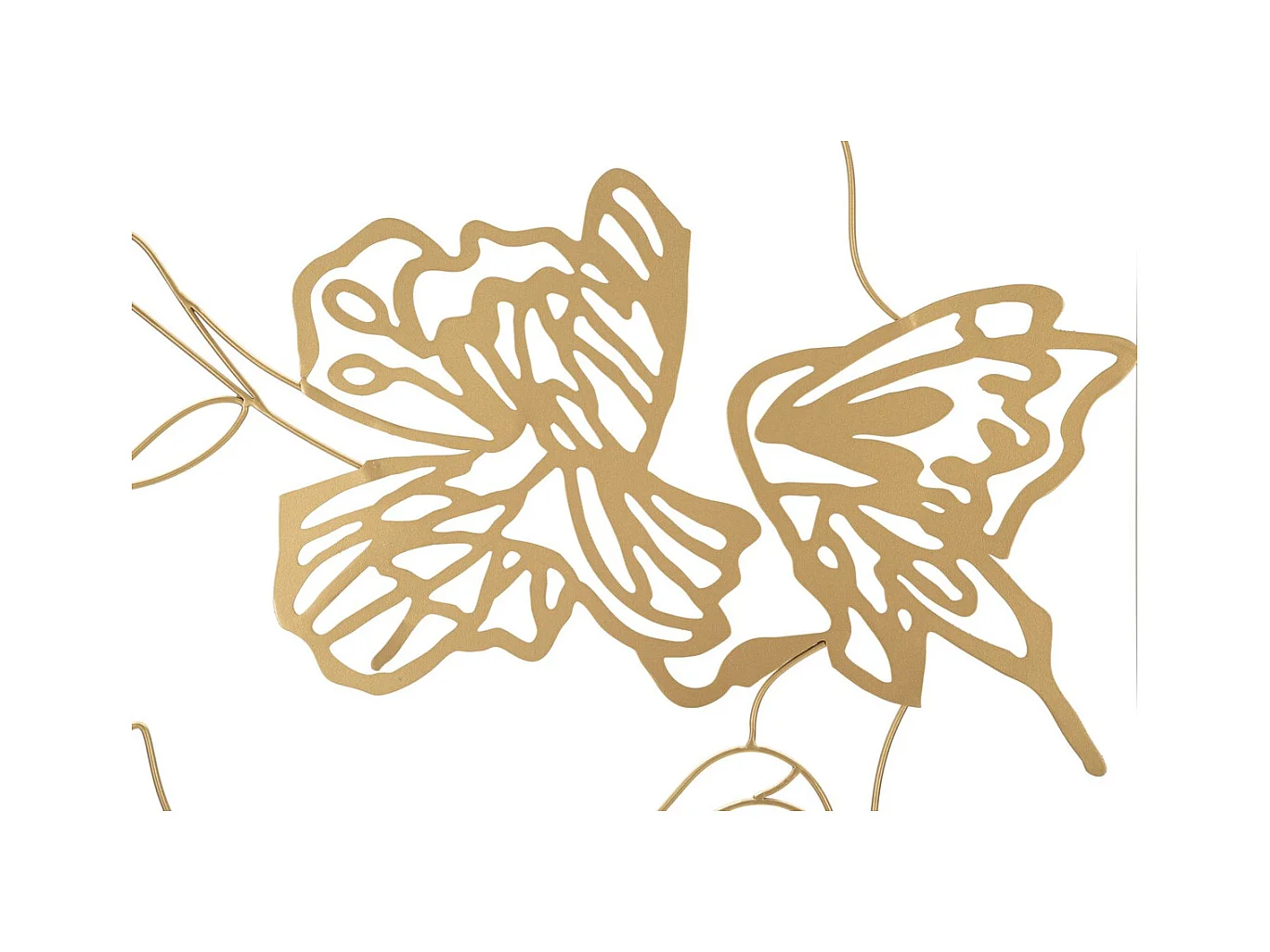 Metalen Decoratie MF31, Goud, 60x1x80 cm, Epikasa