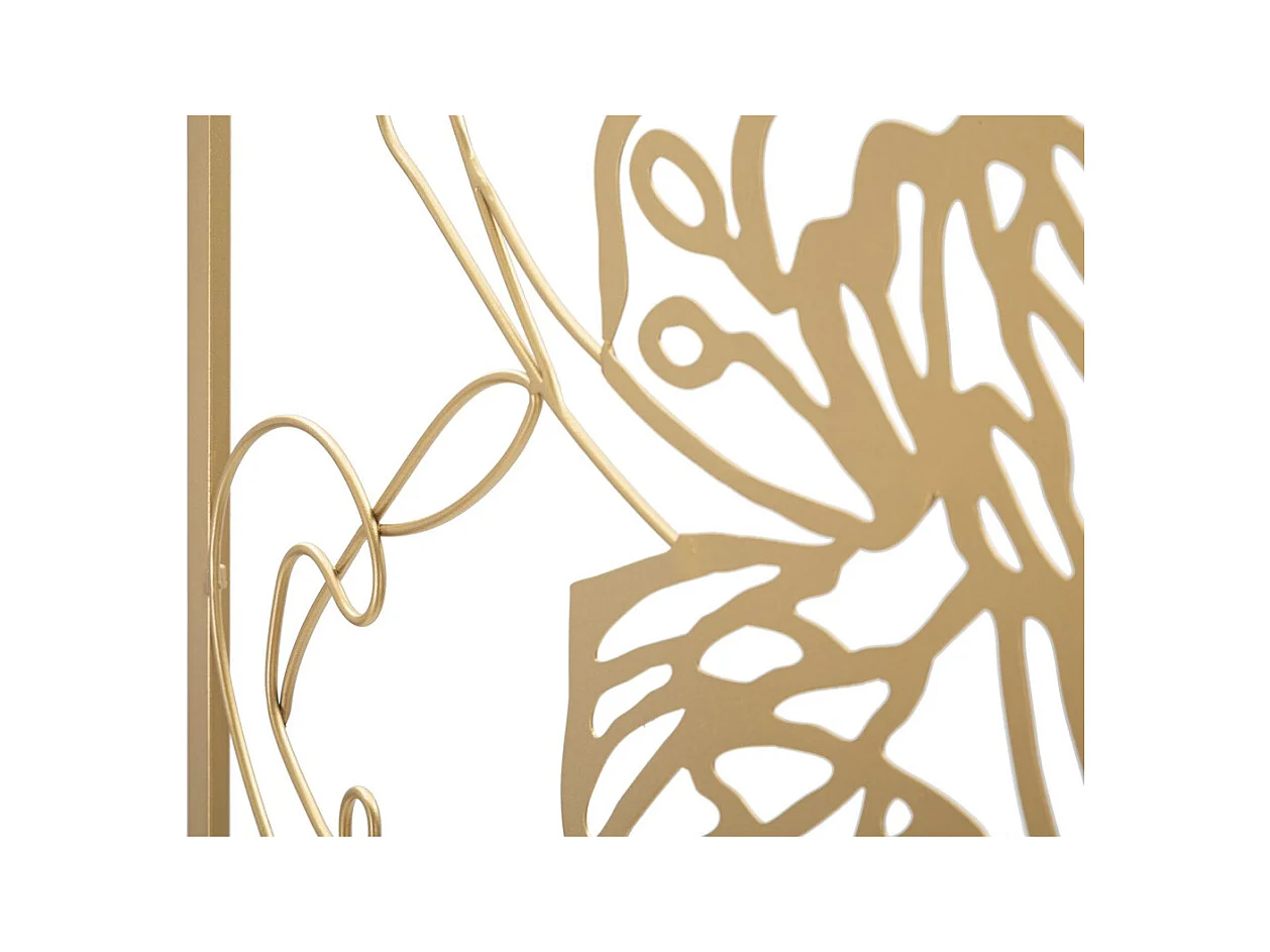 Metalen Decoratie MF31, Goud, 60x1x80 cm, Epikasa