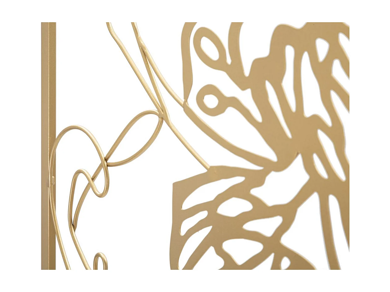 Décoration en Métal MF31, Or, 60x1x80 cm, Seven Design