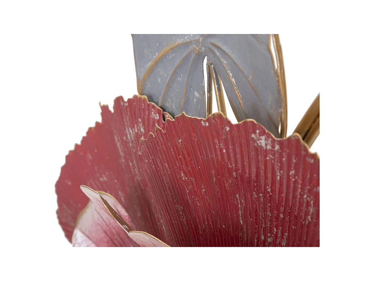 3D Metalen Decoratie Bloemen 10, Veelkleurig, 61,6x9,5x111,8 cm, Epikasa