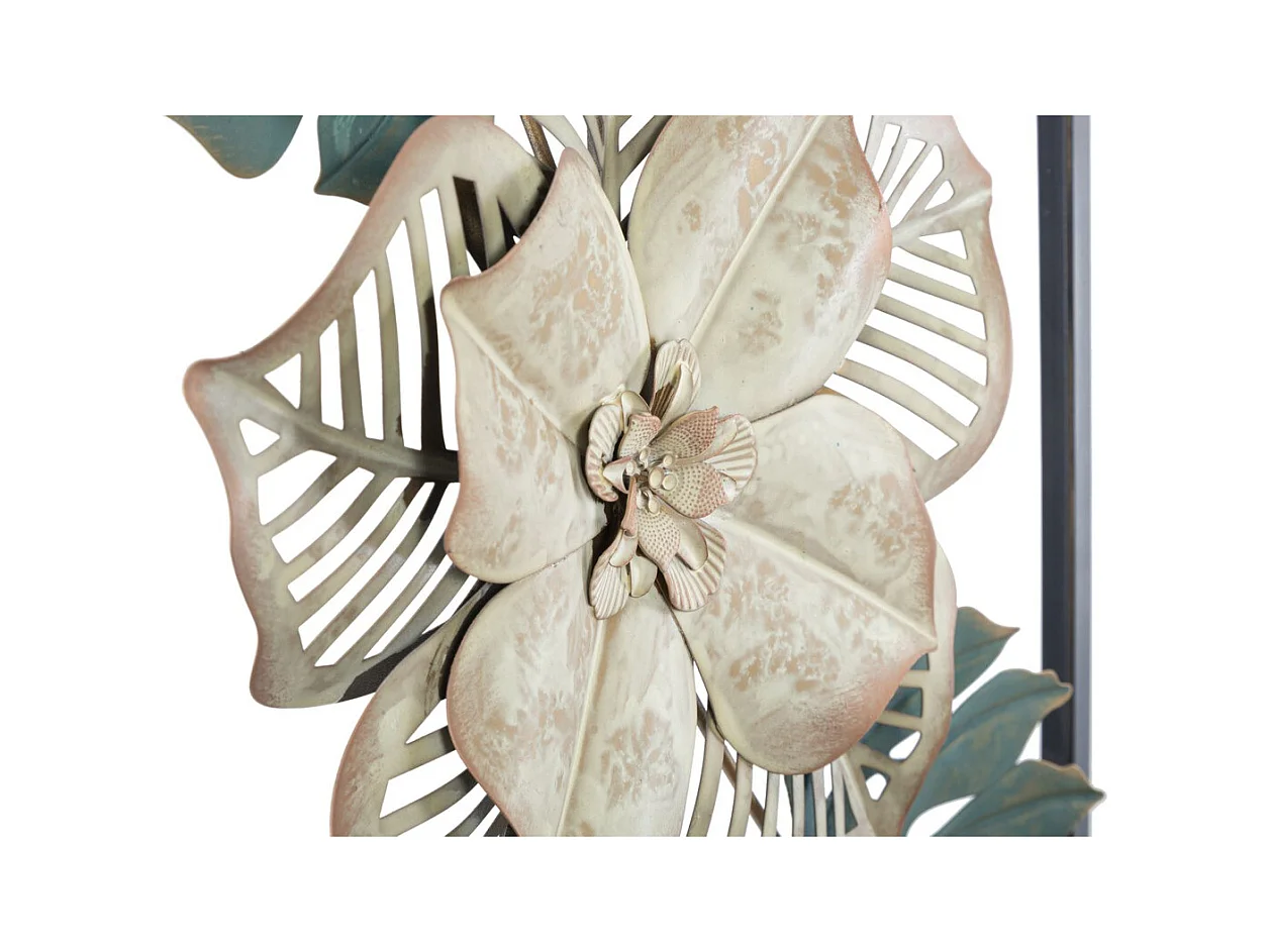 Décoration 3D en Métal Feuille 42, Multicouleur, 31x4x90 cm, Epikasa