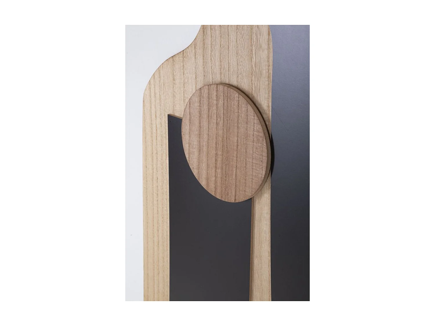 Dekoracja z Metalu i Drewna Geometryczny 6, Wielokolorowy, 60x2x80 cm, Seven Design