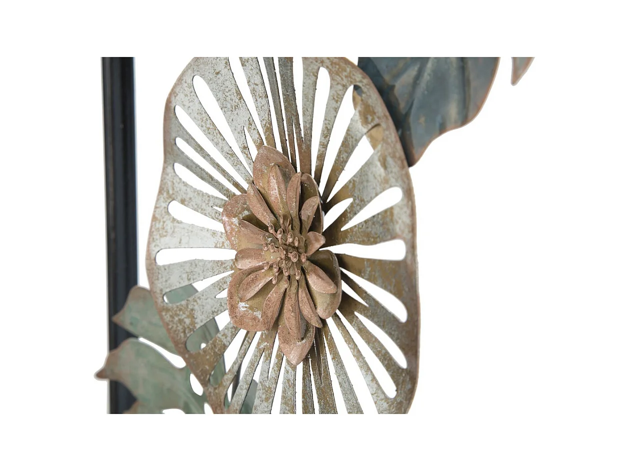 3D Metalen Decoratie Blad 41, Veelkleurig, 30,5x3x88,5 cm, Epikasa