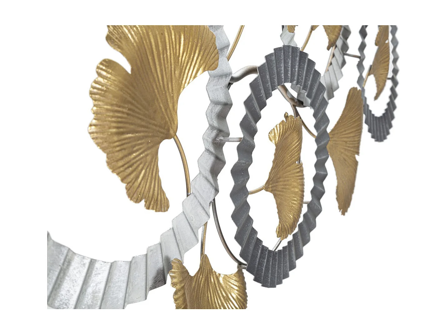 Metalowa Dekoracja 3D Koła 9, Wielokolorowy, 127,5x4x44,5 cm, Seven Design