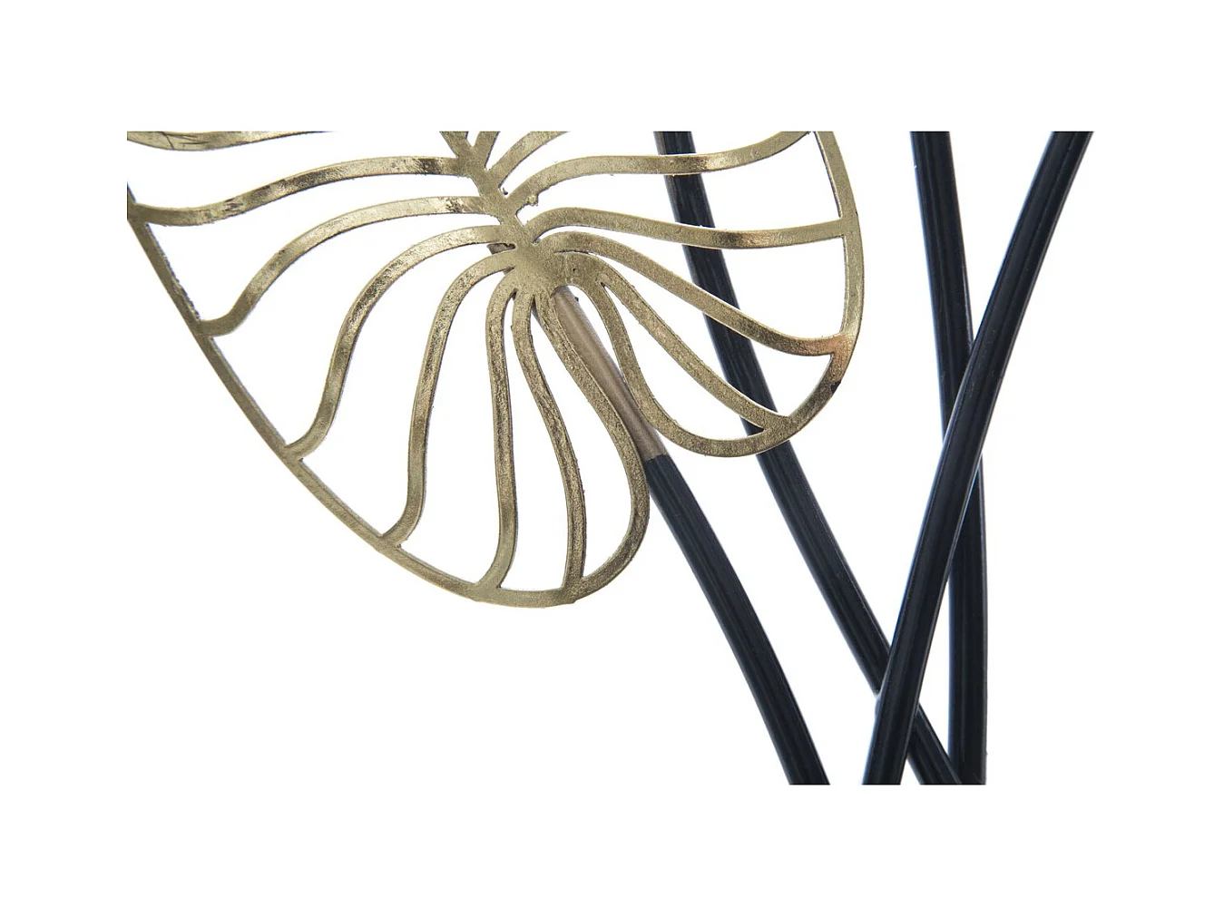 3D Metalen Decoratie Blad 44, Veelkleurig, 31x2,5x90 cm, Epikasa