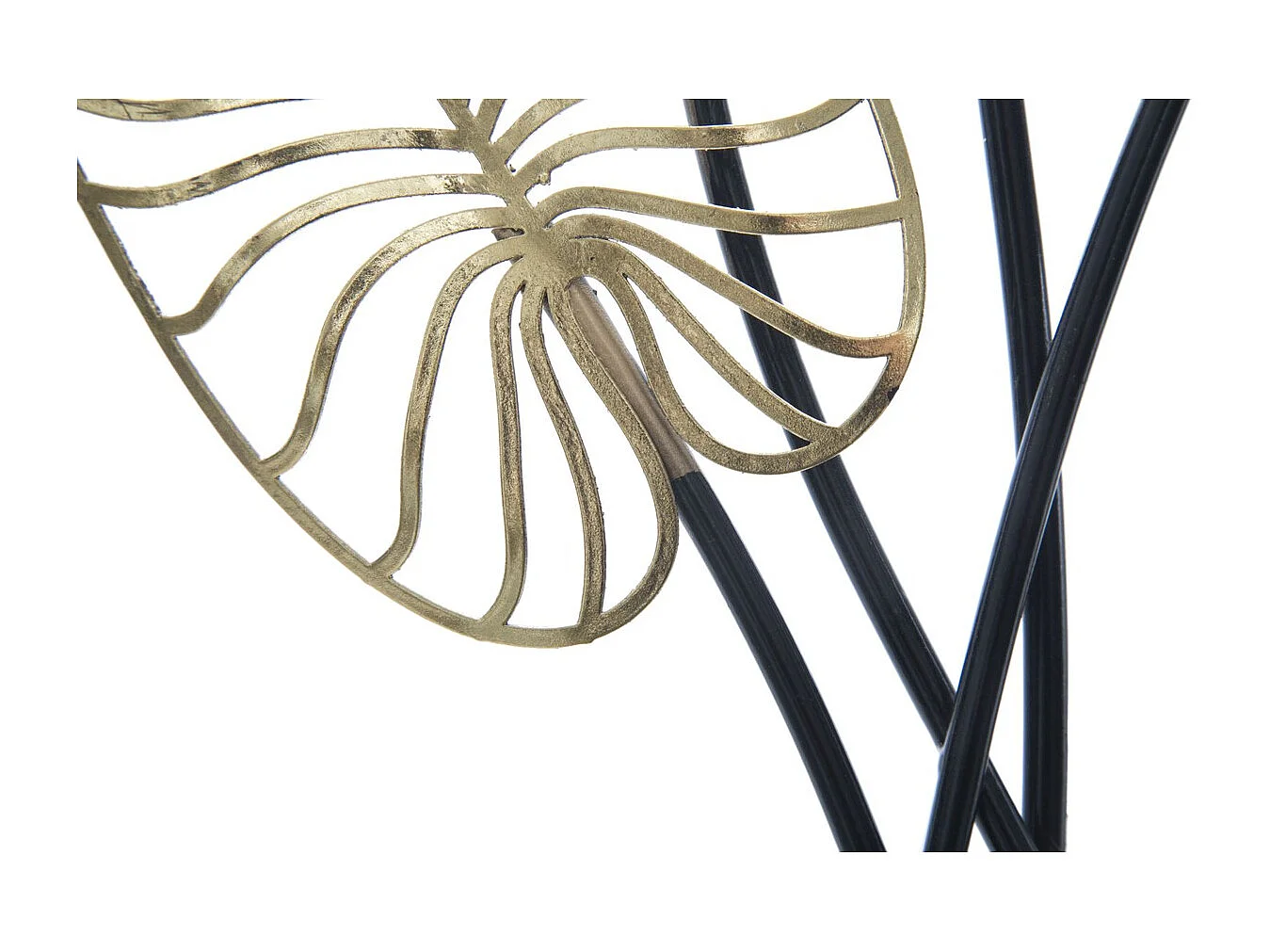 Metalowa Dekoracja 3D Liść 44, Wielokolorowy, 31x2,5x90 cm, Seven Design