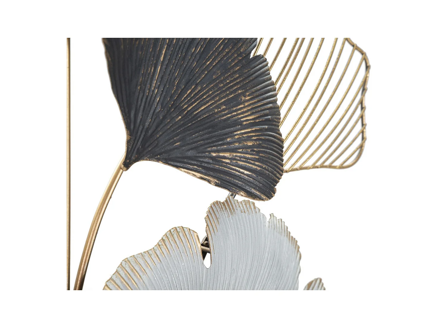 3D Metalen Decoratie Blad 29, Veelkleurig, 66x4x109 cm, Epikasa