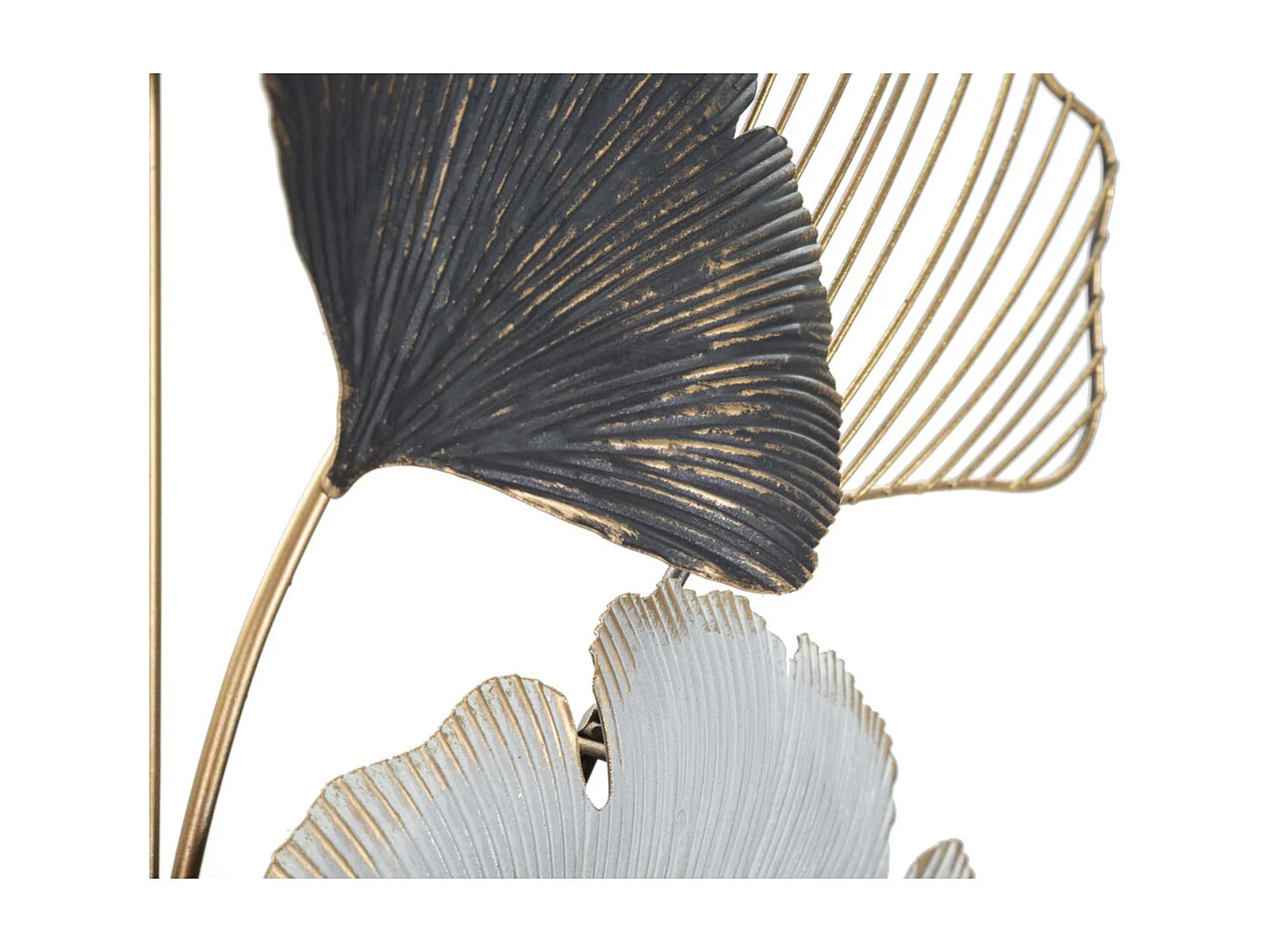 Décoration 3D en Métal Feuille 29, Multicouleur, 66x4x109 cm, Seven Design