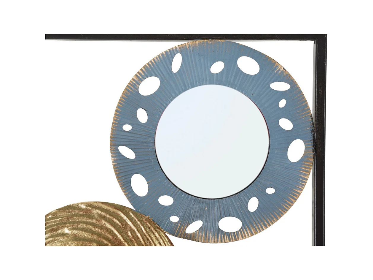 3D Metalen Decoratie Wiel 8, Veelkleurig, 31x3x90 cm, Epikasa