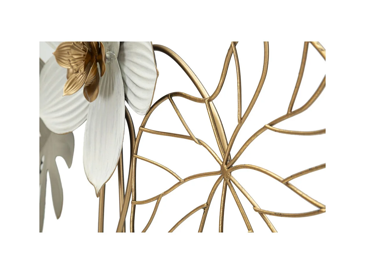 Metalowa Dekoracja 3D Kwiaty 24, Wielokolorowy, 71x4x96,5 cm, Epikasa