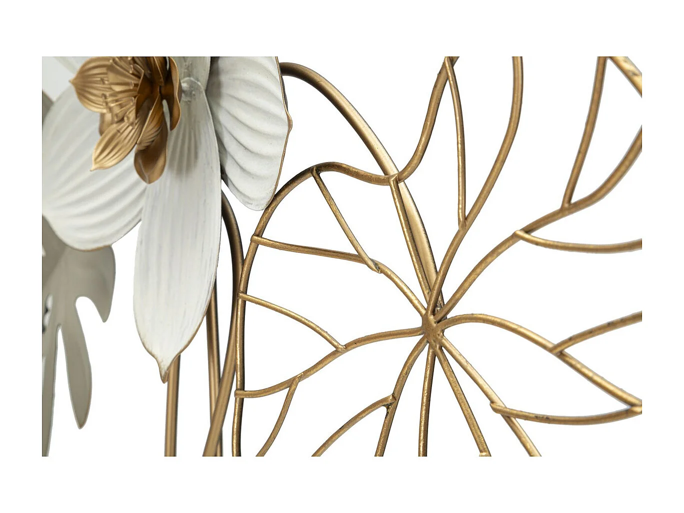 Metalowa Dekoracja 3D Kwiaty 24, Wielokolorowy, 71x4x96,5 cm, Seven Design