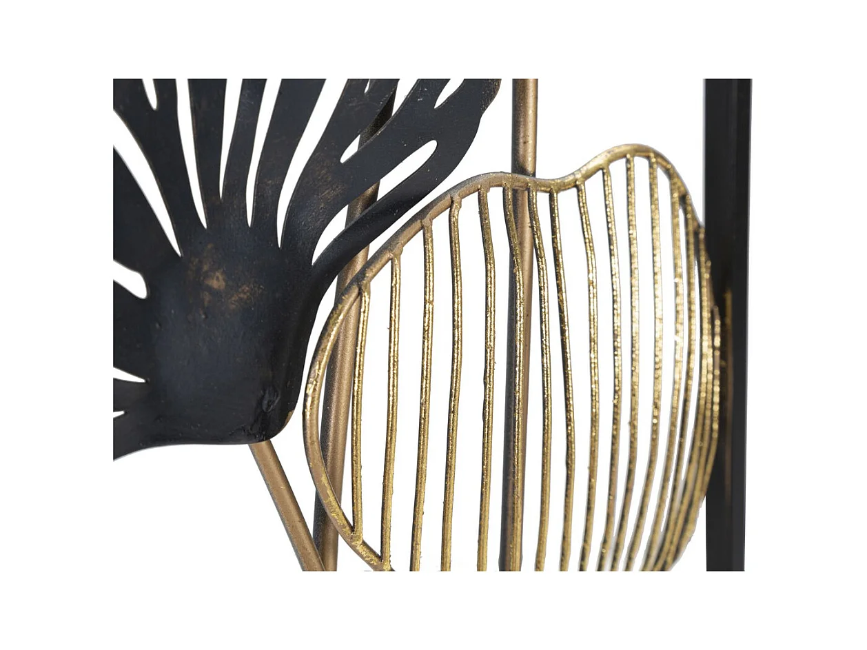 3D Metalen Decoratie Blad 36, Veelkleurig, 31x3,5x90 cm, Epikasa