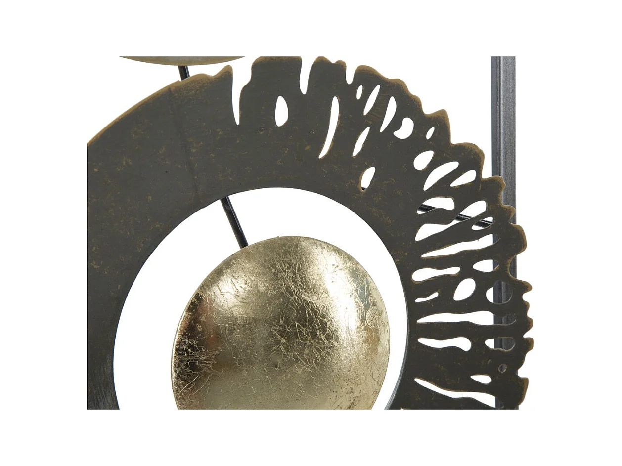 3D Metalen Decoratie Cirkels 14, Veelkleurig, 31x3x89,5 cm, Epikasa