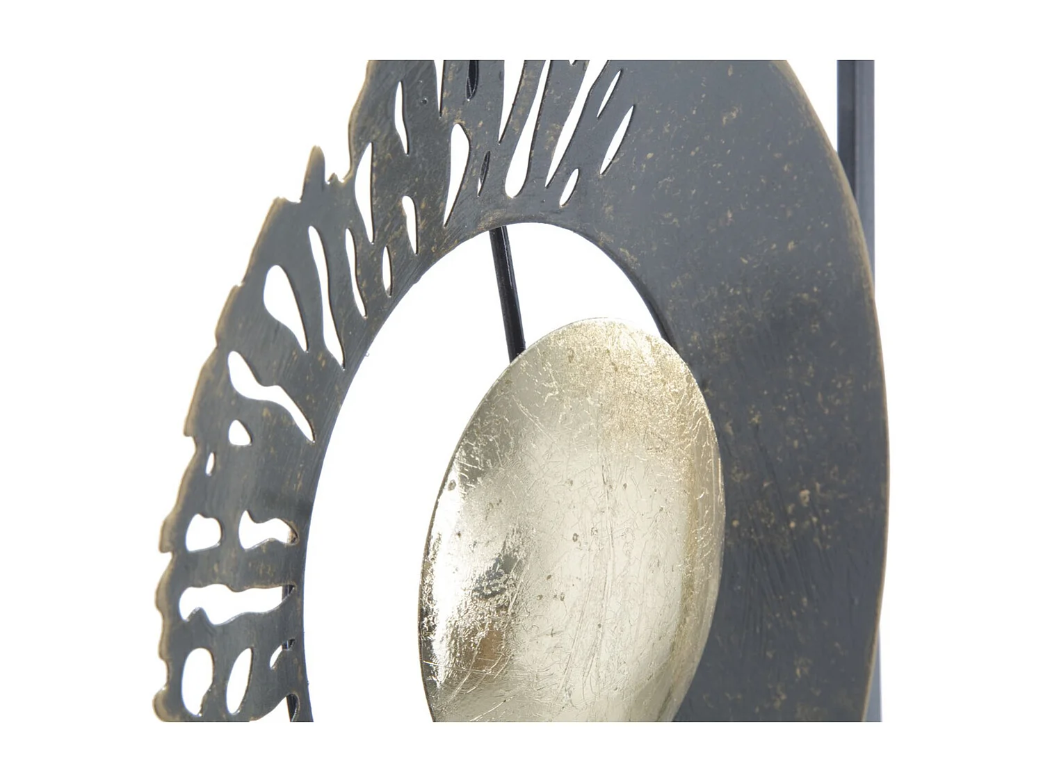 Metalowa Dekoracja 3D Kręgi 14, Wielokolorowy, 31x3x89,5 cm, Seven Design