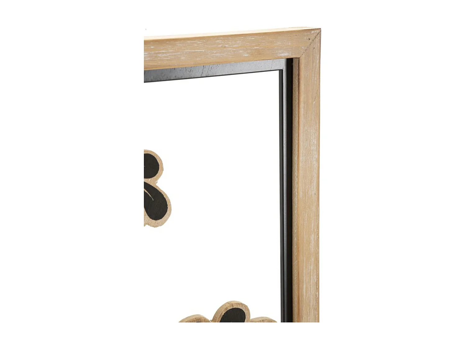 Metalowa Dekoracja 3D Kwiaty 46, Brązowy, 30x2,5x60 cm, Seven Design