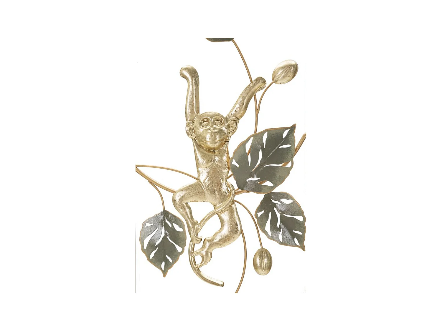 3D Metalen Decoratie Bloemen 43, Veelkleurig, 28,6x3,8x74,3 cm, Epikasa