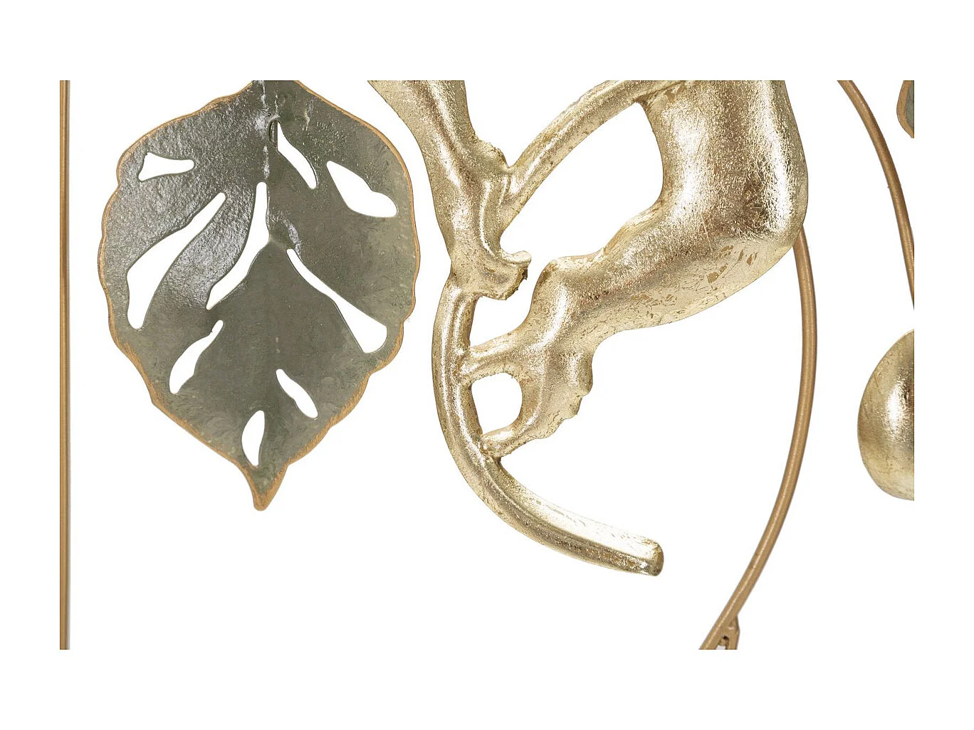 Décoration 3D en Métal Fleurs 43, Multicouleur, 28,6x3,8x74,3 cm, Seven Design