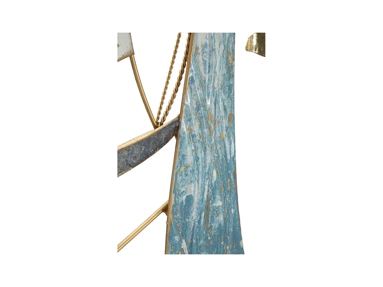 Décoration 3D en Métal Bateaux 6, Multicouleur, 51,4x4x87 cm, Seven Design