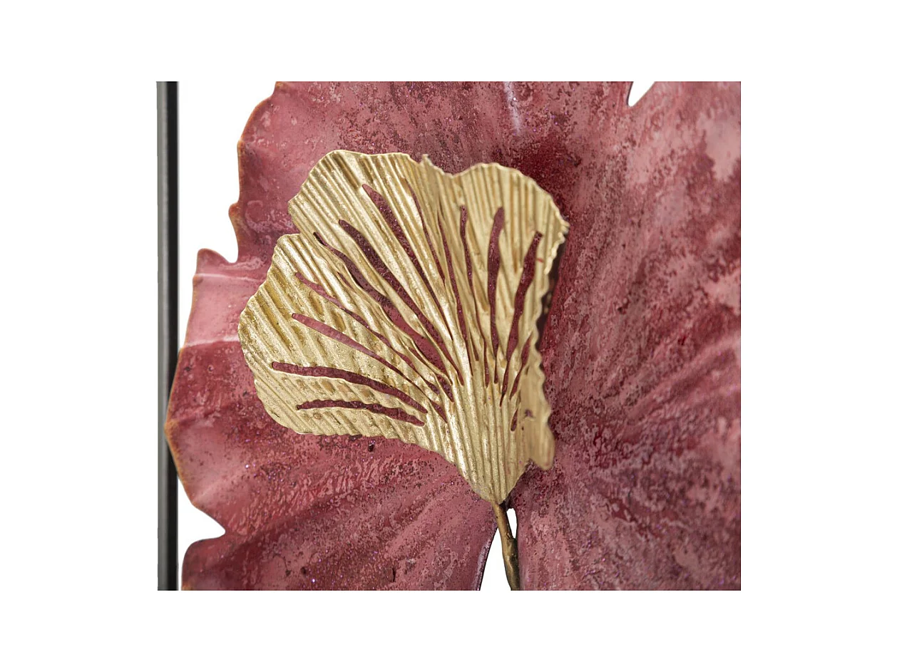 Décoration 3D en Métal Fleurs 41, Multicouleur, 28,6x4,4x74,3 cm, Seven Design