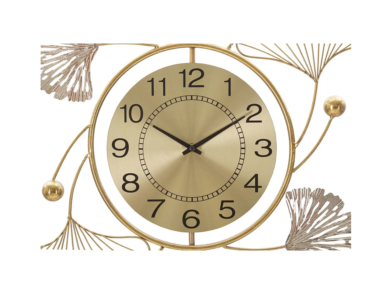 Décoration 3D en Métal Feuille 37, Multicouleur, 52,5x3,5x102 cm, Seven Design