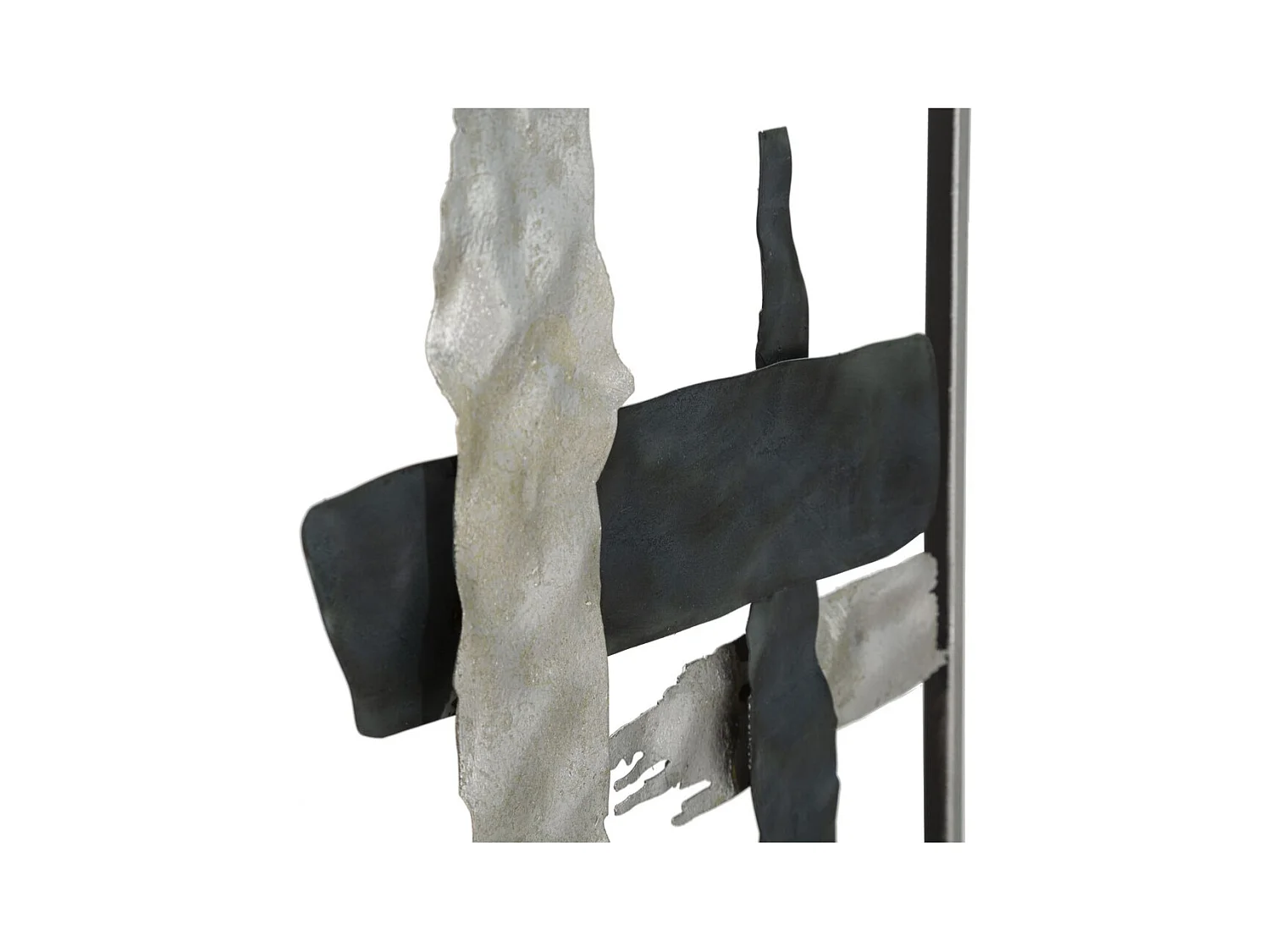 Décoration 3D en Métal Géométrique 4, Multicouleur, 28,6x2,5x74,3 cm, Seven Design