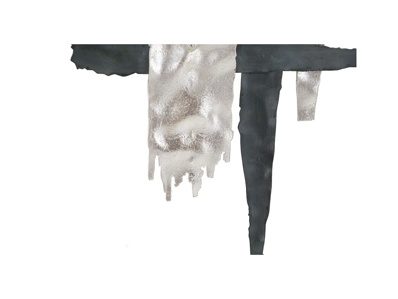 Décoration 3D en Métal Géométrique 4, Multicouleur, 28,6x2,5x74,3 cm, Seven Design