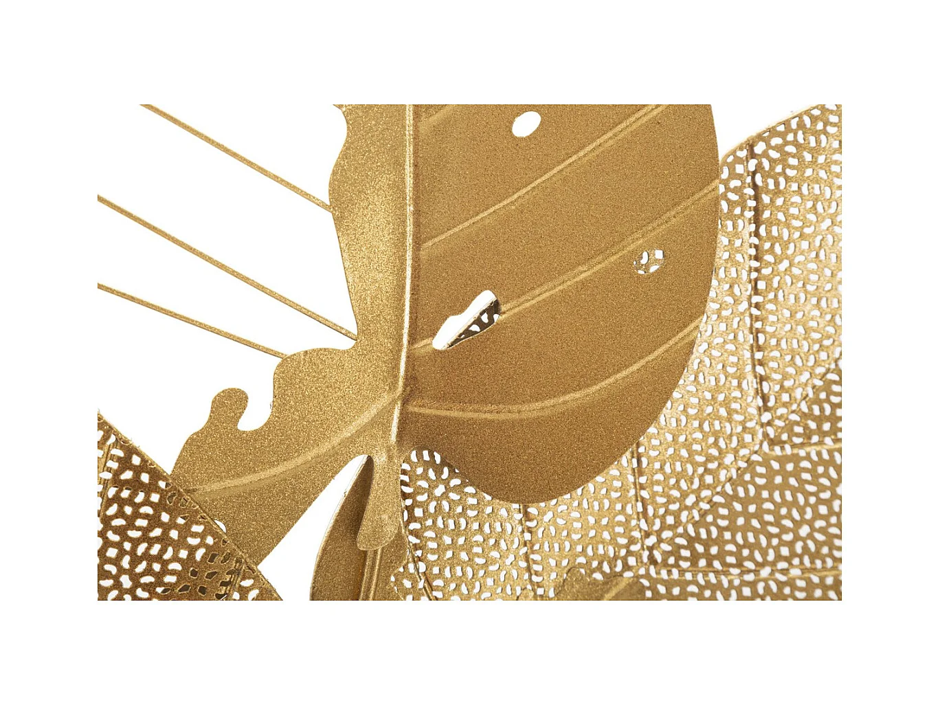 3D Metalen Decoratie Blad 49, Veelkleurig, 53x4x84,5 cm, Epikasa