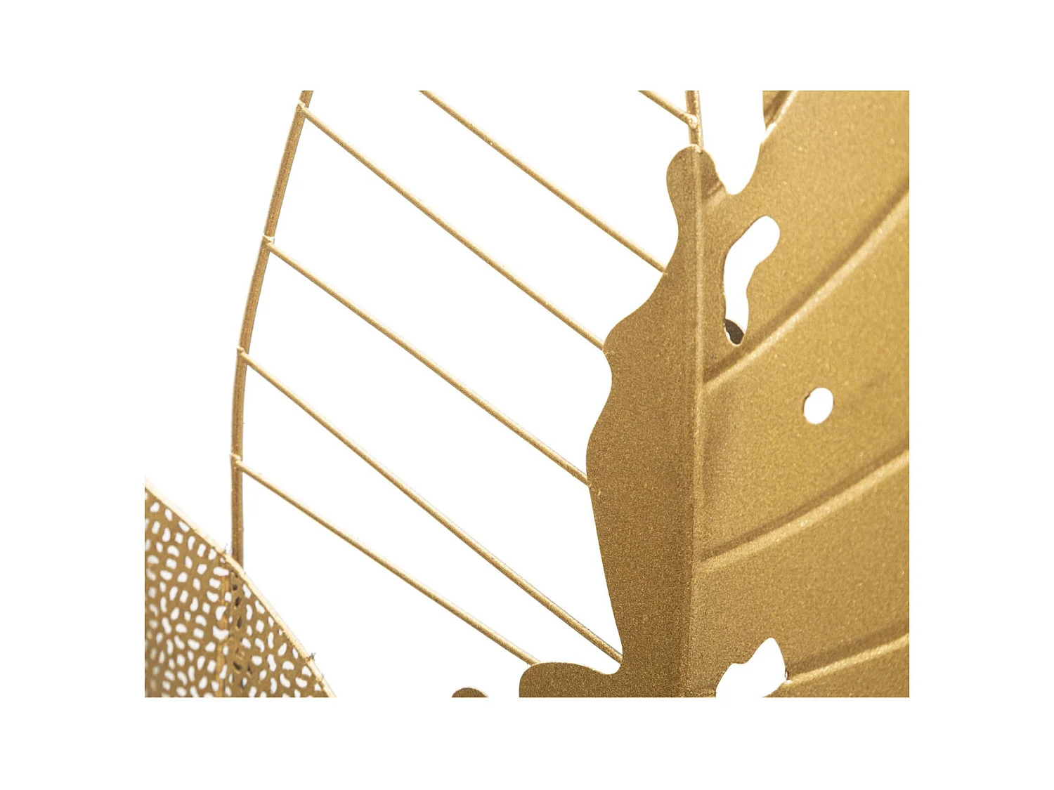 3D Metalen Decoratie Blad 49, Veelkleurig, 53x4x84,5 cm, Epikasa